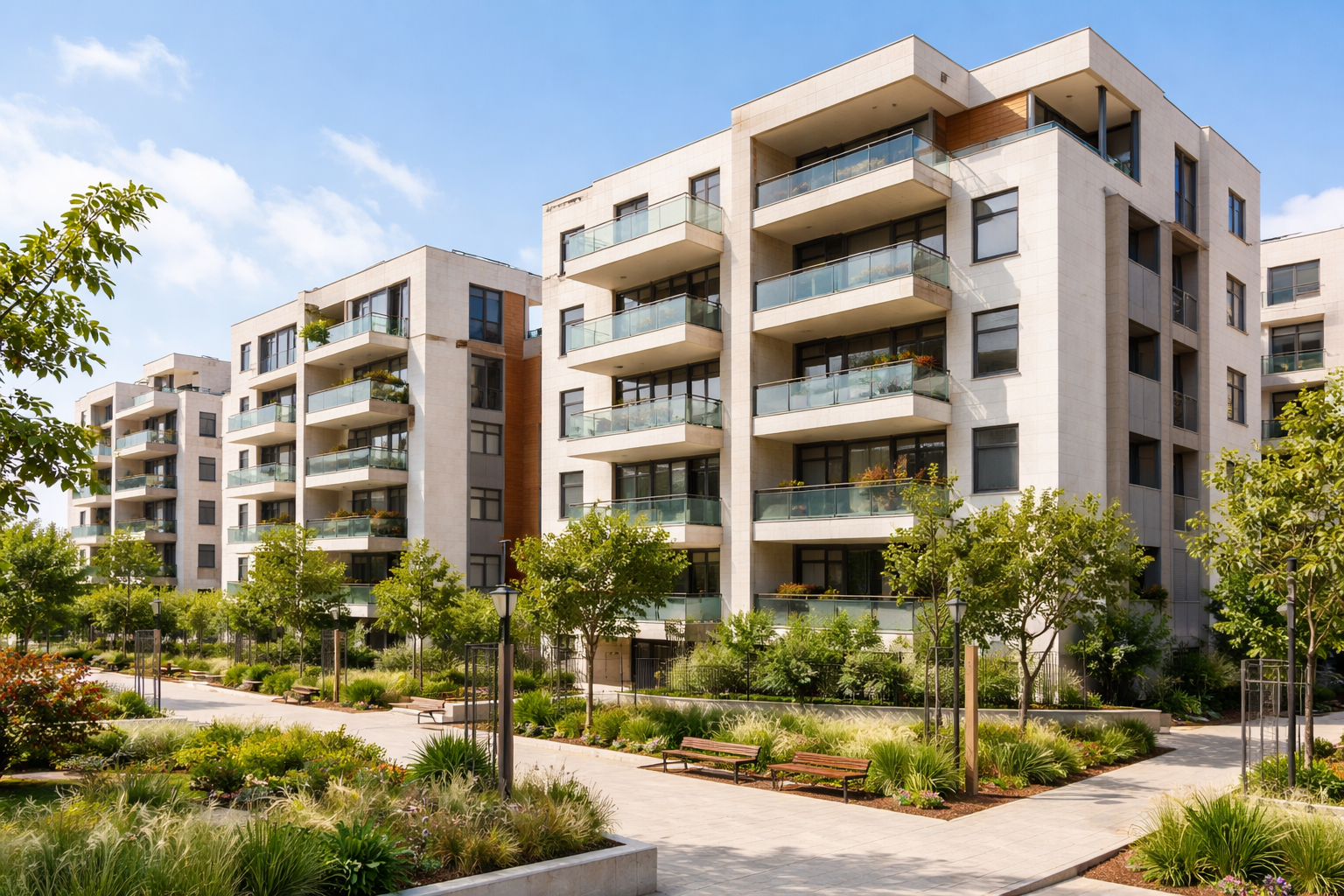 Современный жилой проект в Израиле