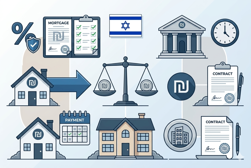 אינפוגרפיקה המשווה בין העברת משכנתא למשכנתא חדשה