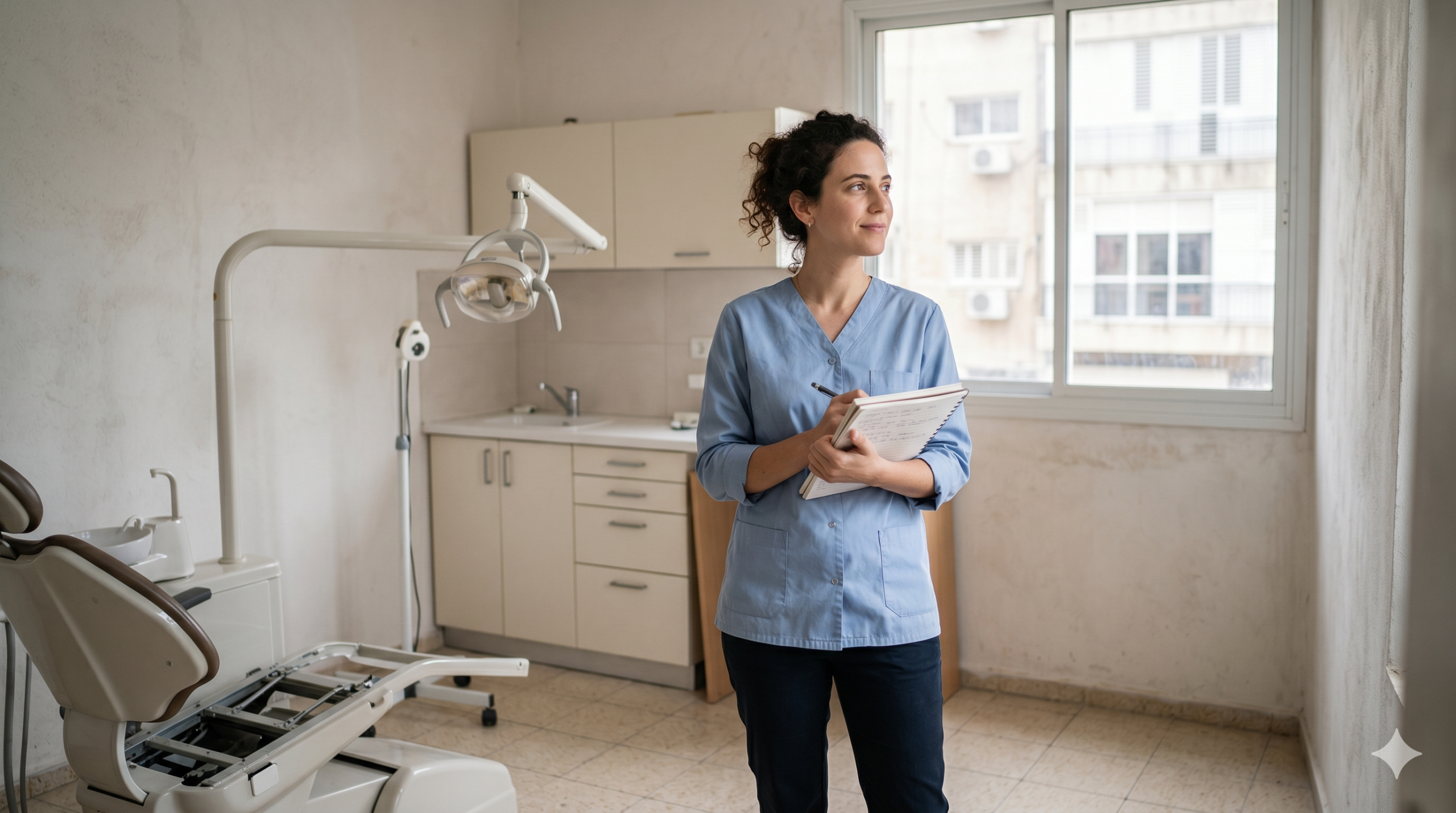 בעל קליניקת שיניים בוחן רכישת נכס מסחרי בישראל