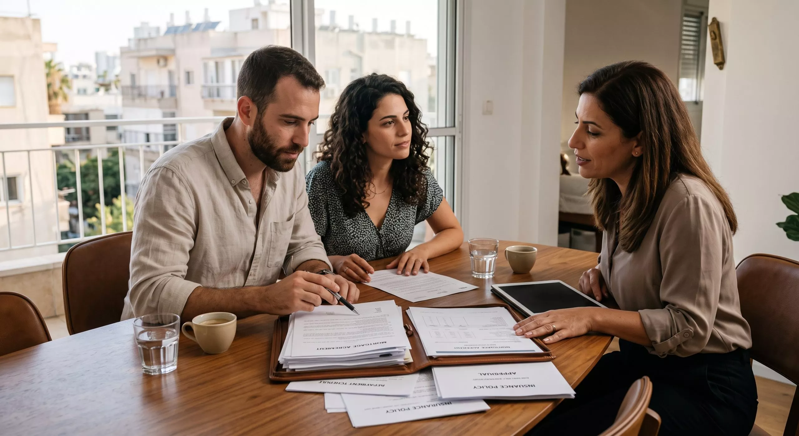 בדיקת תנאי המשכנתא והמסמכים לפני החתימה